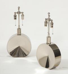 Steve Chase Pair of Chrome Lamps by Steve Chase - 1964574