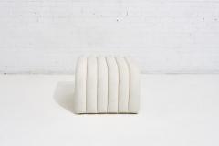 Steve Chase Steve Chase Channeled Waterfall Bench in White Boucle - 1886922