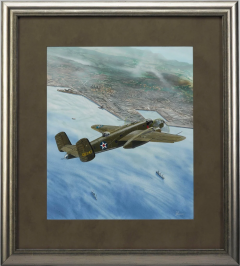 Steve Ferguson North American B 25B Mitchell Airplane by Steve Ferguson - 3749322