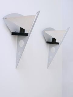 Steven Lombardi Set of Two Filicudara Sconces by Steve Lombarti f r Artemide Italy 1980s - 3251621