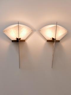 Steven Lombardi Set of Two Filicudara Sconces by Steve Lombarti f r Artemide Italy 1980s - 3251623
