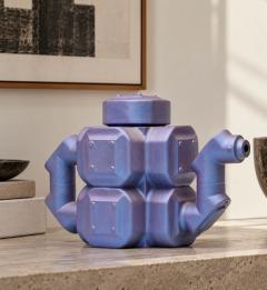 Steven Montgomery Trompe l Oeil Teapot 1990 - 4805049