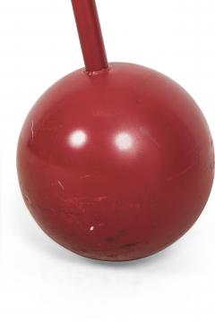 Steven Sebring American Contemporary Enameled Iron Red Easel - 4640239
