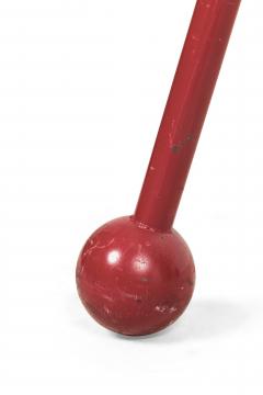 Steven Sebring American Contemporary Enameled Iron Red Easel - 4640241