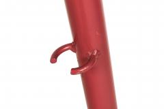 Steven Sebring American Contemporary Enameled Iron Red Easel - 4640244
