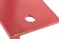 Steven Sebring American Contemporary Enameled Iron Red Easel - 4640245