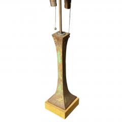 Stewart Ross James Mid Century Modern Stewart Ross James Patinated Bronze Table Lamp - 4596825