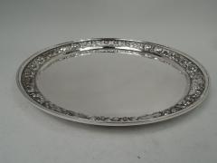 Stieff Sterling Silver Tray with Traditional Baltimore Repousse - 3760263