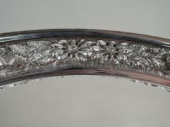 Stieff Sterling Silver Tray with Traditional Baltimore Repousse - 3760297