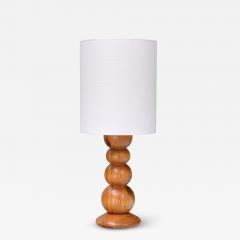 Stig Johnsson Stig Johnsson Swedish Modern Table Lamp in Solid Pine Sm landssl jd 1970s - 4447180
