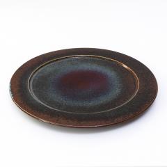 Stig Lindberg Huge Rorstrand Studio Bowl with Oxblood and Sapphire Blue Glazes - 626926