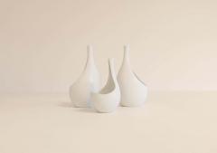 Stig Lindberg Midcentury Ceramic Collection of Pungo Vases Stig Lindberg Gustavsberg 1950s - 2427212