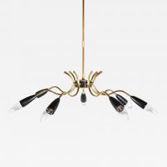 Stilnovo Style Brass Chandelier - 108342