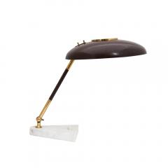 Stilux Milano 1950S ITALIAN DESIGN BROWN COLOUR SHADE TABLE LAMP BY STILUX MILANO - 1811980