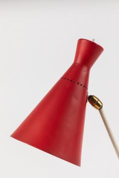 Stilux Milano 1950s Stilux Milano Red and White Table Lamp - 889503