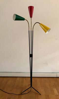 Stilux Milano 1950s Three Cones Floor Lamp - 409273