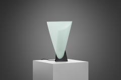 Stilux Milano Stilux Asymmetrical Table Lamp with Metal Base Italy 1970s - 4136181