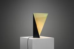 Stilux Milano Stilux Asymmetrical Table Lamp with Metal Base Italy 1970s - 4136182