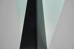 Stilux Milano Stilux Asymmetrical Table Lamp with Metal Base Italy 1970s - 4136188