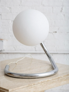 Stilux Milano Stilux Chrome and Glass Table Lamp - 4433306