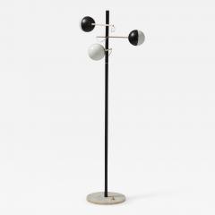 Stilux Milano Stilux Milano early 1960s floor lamp with painted metal stem - 2184956