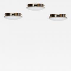 Stilux Milano Stilux style flush mount ceiling or wall lights Italy 1960s - 3036229