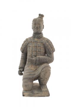 Stone Chinese Soldier Statue - 4674732