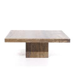 Stone International Stone International Mid Century Marble Coffee Table - 3918243