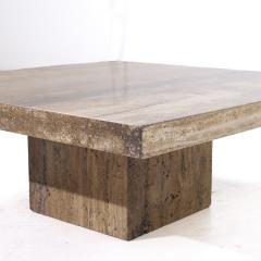 Stone International Stone International Mid Century Marble Coffee Table - 3918248