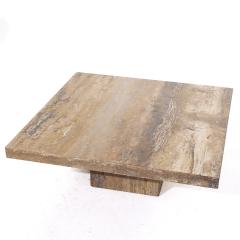 Stone International Stone International Mid Century Marble Coffee Table - 3918251