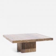 Stone International Stone International Mid Century Marble Coffee Table - 3922846