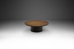 Stone and Iron Pedestal Coffee Table Europe ca 1950s - 3220289