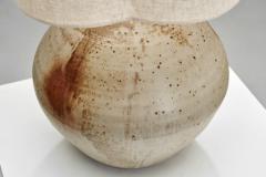Stoneware Table Lamp by Jean Pierre Prud homme France ca 1960s - 4216505