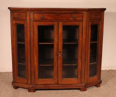Store Showcase Cabinet Or Bookcase In Mahogany Early 19th Century - 3598968