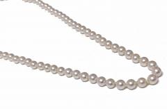 Strand of Cultured Fresh Water Pearl Necklace 22 inches - 3099337