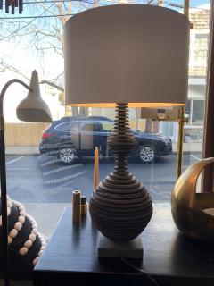 Strata Slate Double Sphere Table Lamp - 1448250