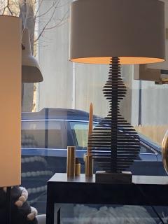 Strata Slate Double Sphere Table Lamp - 1448252
