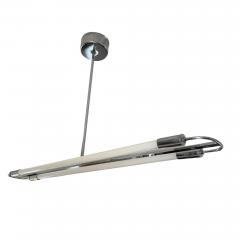 Streamline Moderne Ceiling lamp chrome and Neon tubes Germany circa 1935 - 4599066