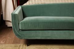 Streamline Velvet Sofa - 1973941