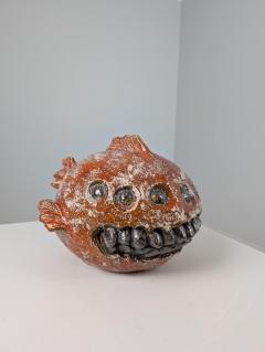 Striking Dystopian Like Ceramic Sculpture Soothsayer by Sakari Kannosto 2022 - 4423445