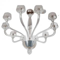 Striking Modern Venetian 10 Arm Crystal Chandelier Contemporary - 4587026