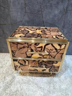 Striking Pair of Mid Century style Night Stands or Side Tables - 3216105