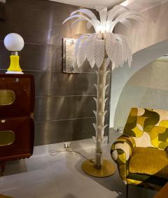 Striking Palmette Murano Glass Floor Lamp - 4660198