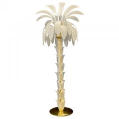 Striking Palmette Murano Glass Floor Lamp - 4660199