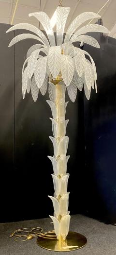 Striking Palmette Murano Glass Floor Lamp - 4660201