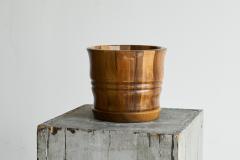 Striped Antique Vase in Solid Wood 19th Century - 4582527