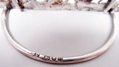 Stuart Clifford Set of 4 English Victorian Sterling Silver Fox Hunt Place Card Holders - 4424381