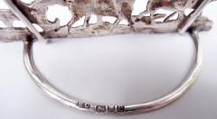 Stuart Clifford Set of 4 English Victorian Sterling Silver Fox Hunt Place Card Holders - 4424382