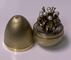 Stuart Devlin Stuart Devlin Silver Gilt Surprise Egg London 1977 - 3259790