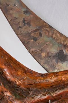 Stuart Mathews Abstract Mid Century Modern Mountain Landscape Wall Sculpture - 4289903